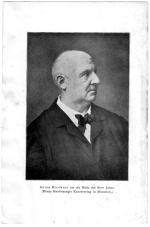 Klicken zum Vergr�ssern! - Anton Bruckner um 1880 (Hanfstaengl) aus: Rudolf Louis: Anton Bruckner, M�nchen 1918 